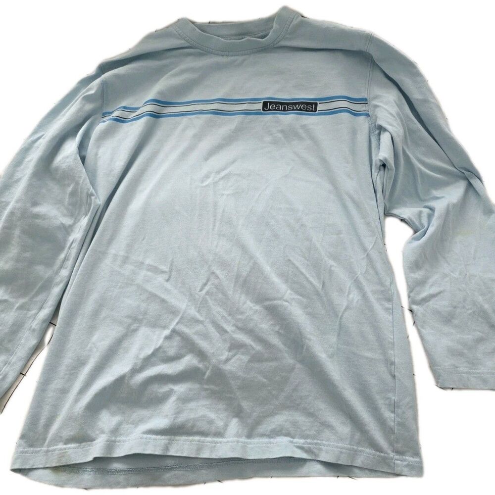 Jeans West T-Shirt Size XL Comfortable Casual Essential Soft Cotton Shirt